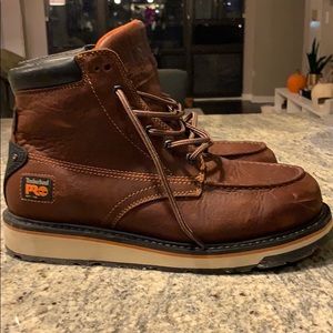 Timberland Pro moc toe non steel toe boot